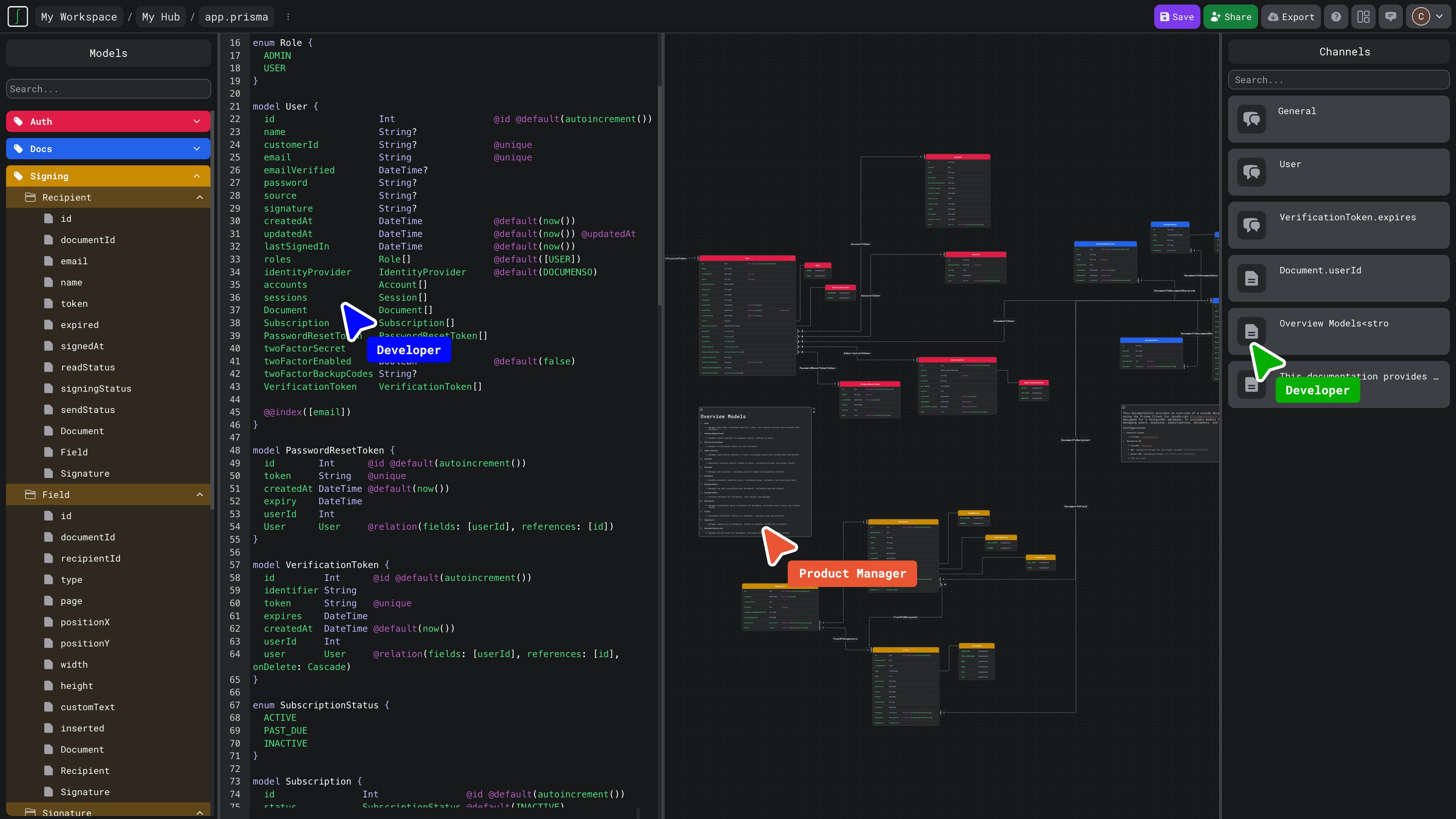 hero image - code, visualize and group