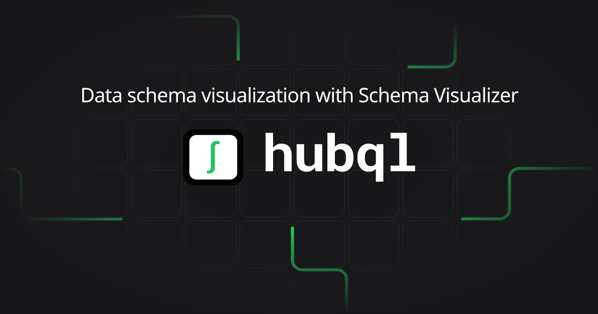 Data schema visualization with Schema Visualizer